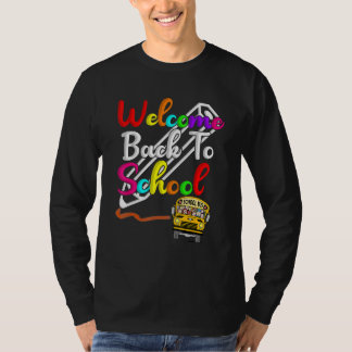 T-shirt Bienvenue à l'école, premier jour d'école, enseign