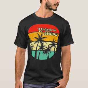 T-shirt Bienvenue à Miami