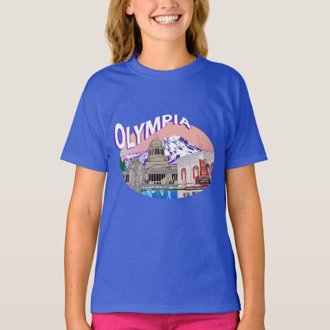T-shirt Bienvenue à Olympia Kids Tee (Devant)