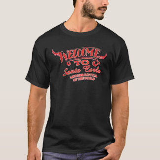 T-shirt Bienvenue À Père Noël Carla Vintage Retro Vampire