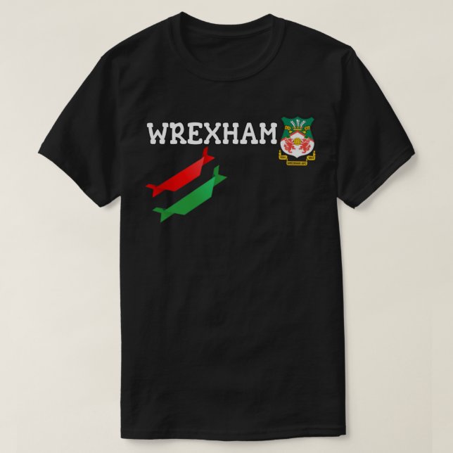 T-shirt Bienvenue à Wrexham ! T classique (Design devant)