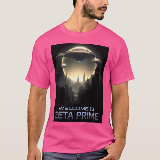 T-shirt Bienvenue à Zeta Prime (Devant)