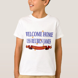 T-shirt Bienvenue Accueil USS Reuben James