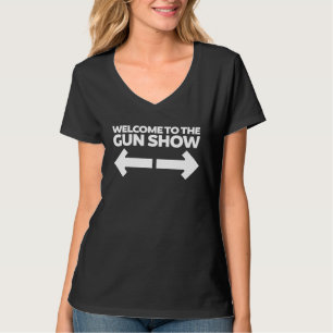 T-shirt Bienvenue au Gun Show Bodybuilder Gym 1