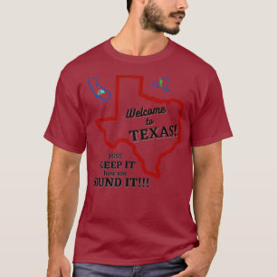 T-shirt Bienvenue au Texas