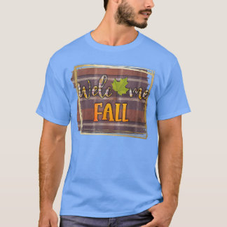T-shirt Bienvenue Automne 1 thème d'automne