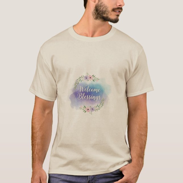 T-shirt Bienvenue Bénédictions (Devant)