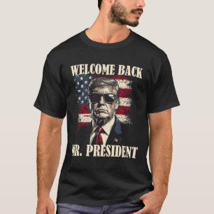 T-shirt Bienvenue Byck M. le président Donald Trump Victoi