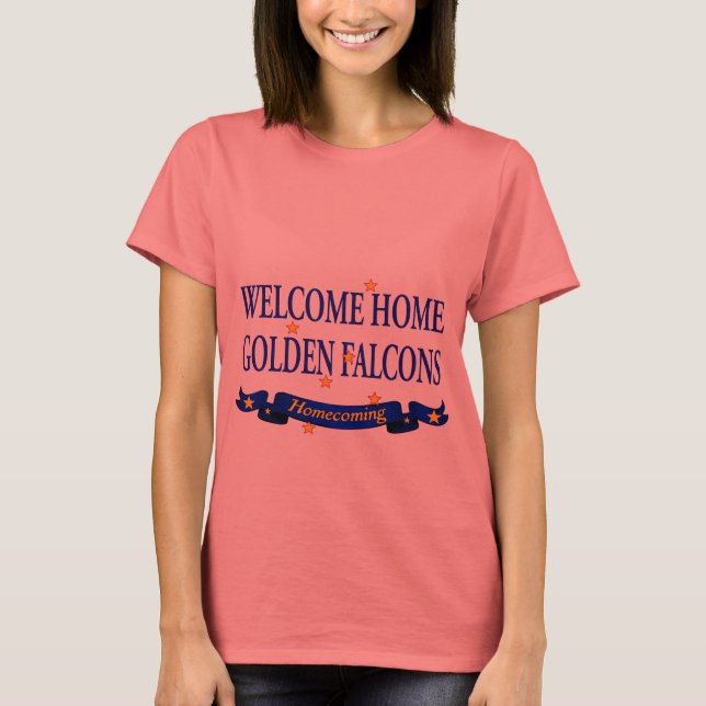 T-shirt Bienvenue chez les Falcons d'or (Devant)