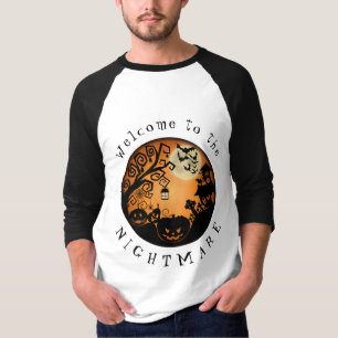 T-shirt Bienvenue dans la coutume du Citrouille Halloween 