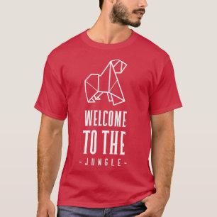 T-shirt Bienvenue Dans La Jungle