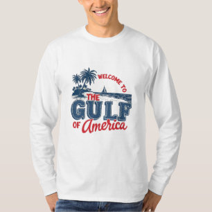 T-shirt Bienvenue dans le Golfe d'Amérique Immigrant Mexic