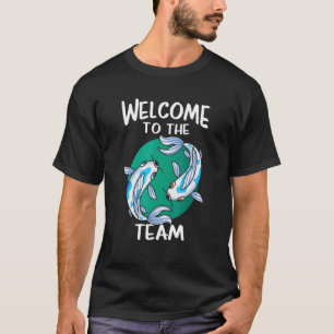 T-shirt Bienvenue dans l'équipe Koi Fish Yin et Yang