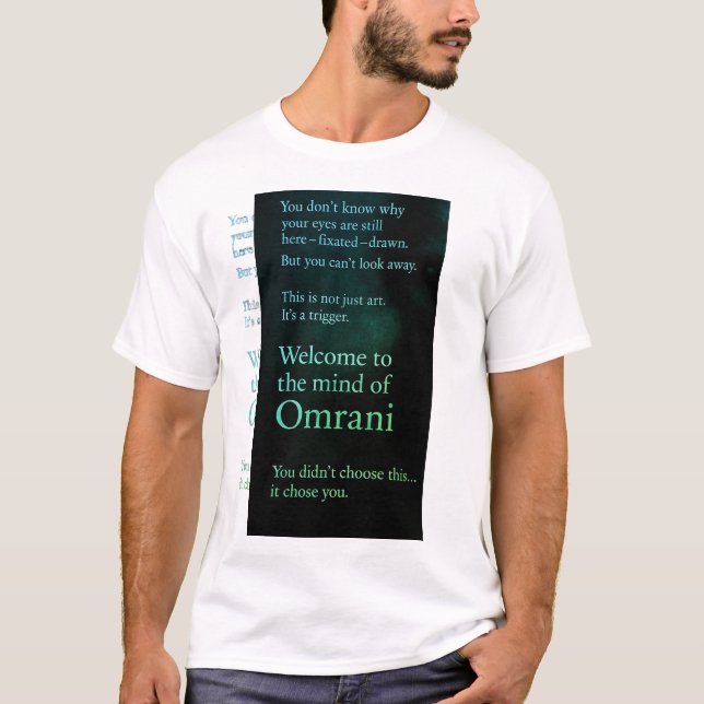 T-shirt Bienvenue dans l'esprit d'Omrani (Devant)