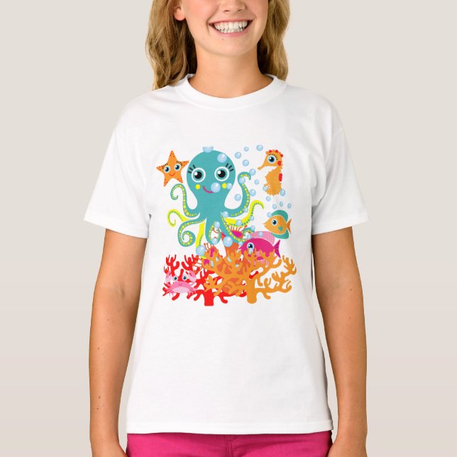 T-shirt Bienvenue dans l'océan (Devant)