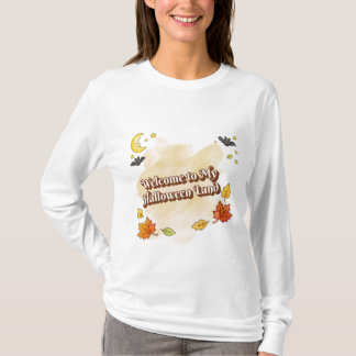 T-shirt Bienvenue dans mon pays Halloween - Automne mignon