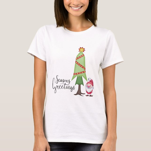 T-shirt Bienvenue de la part des gnomes (Devant)