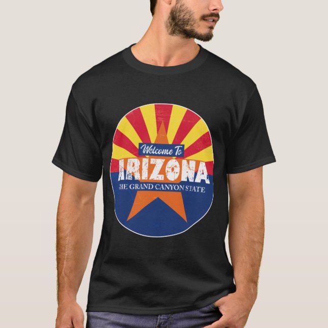 T-shirt bienvenue en Arizona Oversized (Devant)