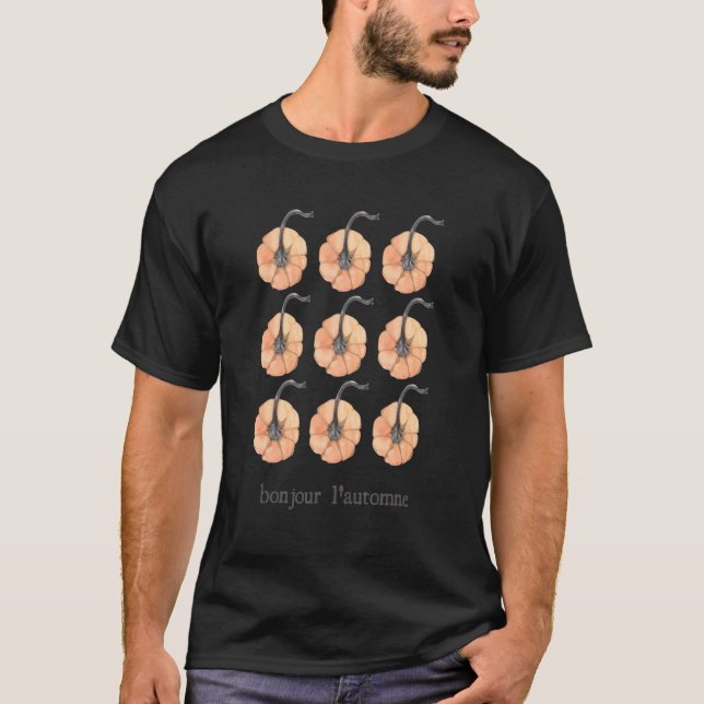 T-shirt Bienvenue en automne (Devant)
