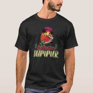 T-shirt Bienvenue Etc Watermelon Drôle Femmes Amour Melon