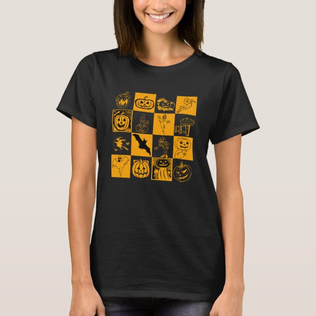 T-shirt Bienvenue Halloween (Devant)
