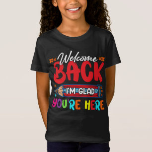 T-Shirt Bienvenue. Je suis content que tu sois là