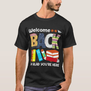 T-shirt bienvenue, je suis content que vous soyez ici