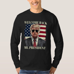 T-shirt Bienvenue M. le Président Donald Trump