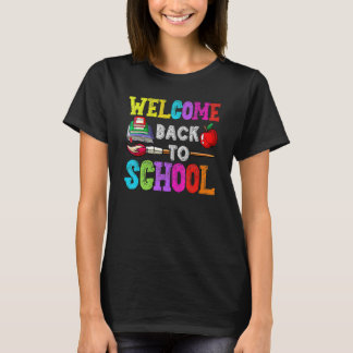 T-shirt Bienvenue Retour À L'École Enseignants Étudiants 2