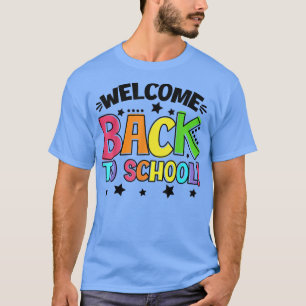 T-shirt Bienvenue Retour À L'École Étudiant Premier Jour O