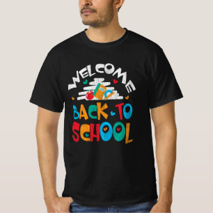 T-shirt Bienvenue Retour à l'école Premier jour de l'école