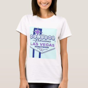 T-shirt Bienvenue sur Fabulous Las Vegas Honeymoon