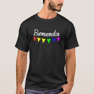 T-shirt Bienvenus - Professeur d'espagnol bilingue Profess