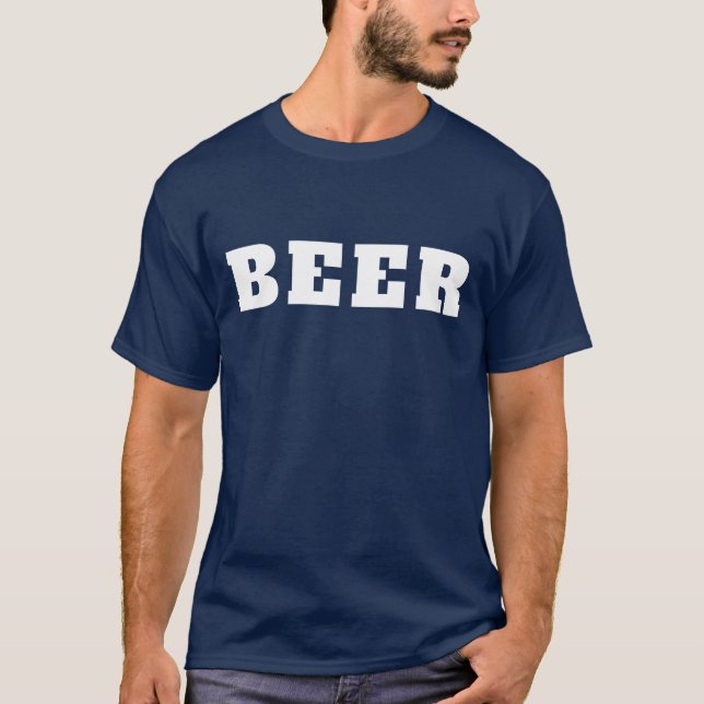 T-SHIRT BIÈRE (Devant)
