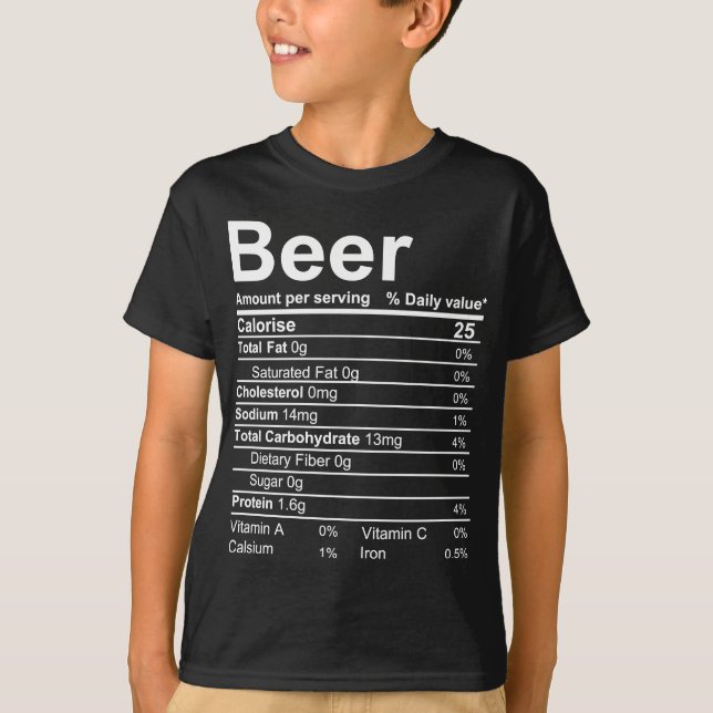 T-shirt bière (Devant)