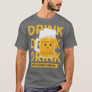 T-shirt Bière à boire