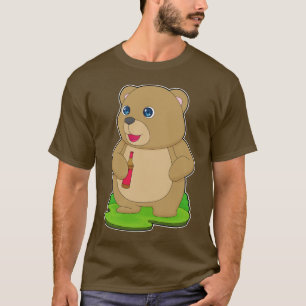 T-shirt Bière à bouteille d'ours