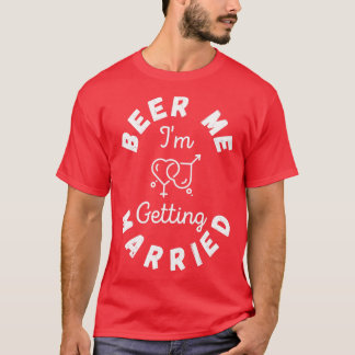 T-shirt Bière à moi je me marie 5