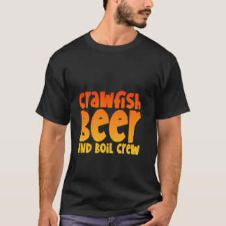 T-shirt Bière À Poisson Et Réchauffer Crew Fête De Fruits 