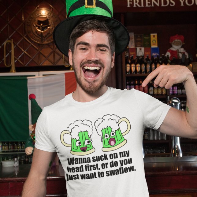 T-shirt Bière à tête (Créateur téléchargé)