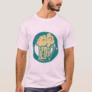 T-shirt biere alcool beer apero verre mousse 250