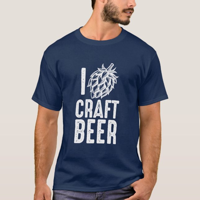 T-shirt Bière artisanale I Hop (Devant)