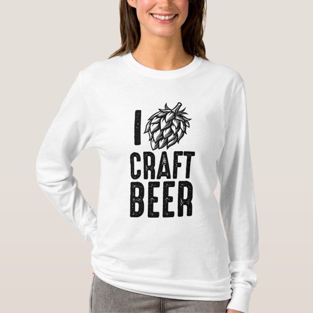 T-shirt Bière artisanale I Hop (Devant)