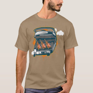 T-shirt Bière BBQ Dragon Fun
