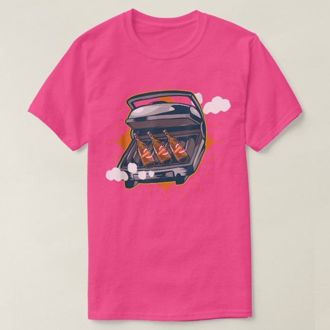 T-shirt Bière BBQ Dragon Fun  (Design devant)