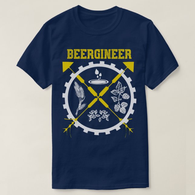 T-shirt Bière Beergineer (Design devant)