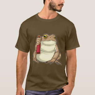 T-shirt Bière bouteille de grenouille