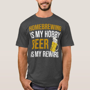T-shirt Bière Brasserie Cadeaux Brasseur Home Brasserie T