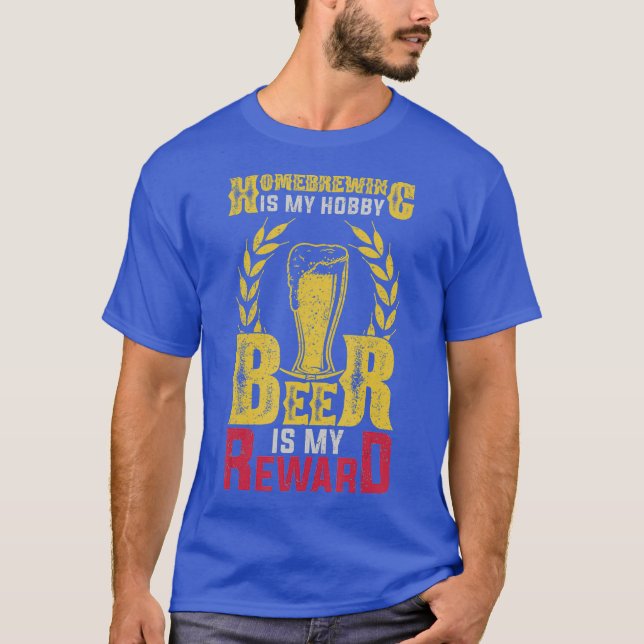 T-shirt Bière Brewer Craft (Devant)