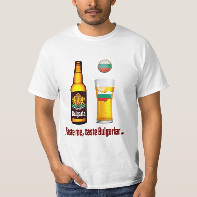 T-shirt Bière bulgare (Devant)